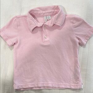 EXCELLENT CONDITION Janie and Jack Pink Polo Shirt for Stylish Outfits